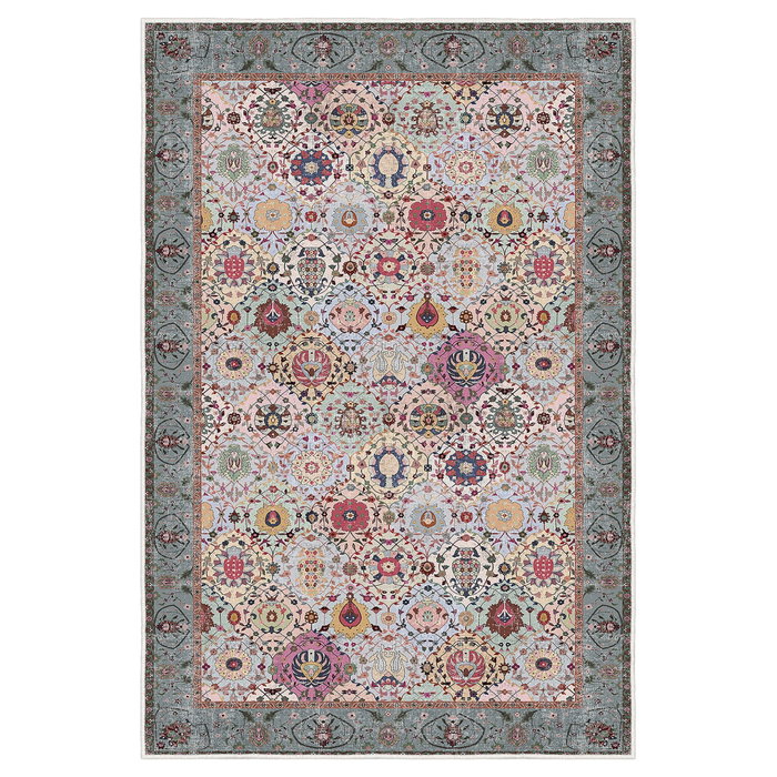 Conceptum Alfombra de Algodón 80 x 150 cm Multicolor